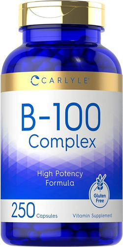 Complejo B Formula Concentrada 250 Capsulas Blandas