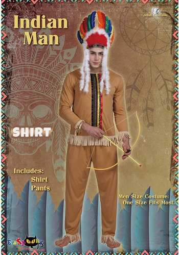 Disfraz Indio Eraspooky Para Hombre