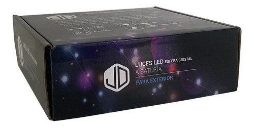 Imagen 7 de 9 de Luces Guirnalda 50 Led Bolita Cristal 5 Metros A Pila Frío.*