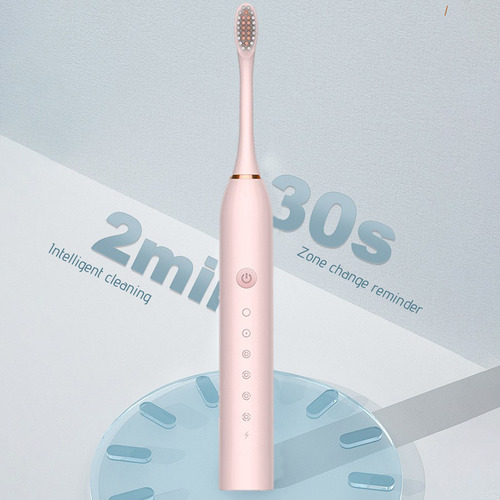 Cepillo De Dientes Eléctrico Y Con 8 Cabezales De Cepillo Co
