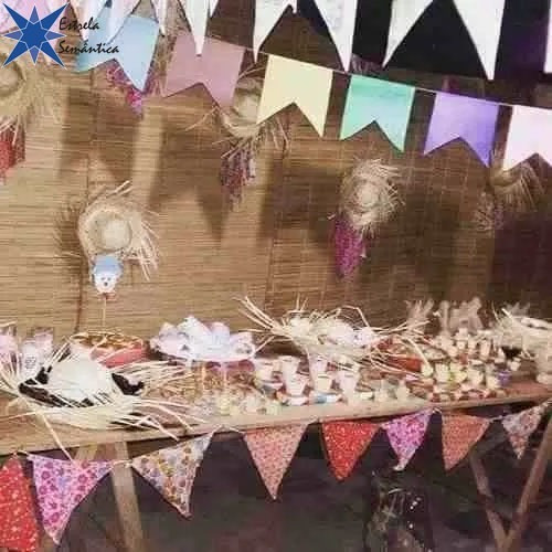 Esteira Palha 10mts 2und. Decoração Pergolado Tapete