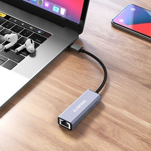 Conversor Usb-c Para Gigabit Ethernet Rj45 Comtac 9406