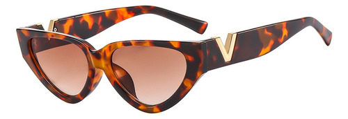 Gafas De Sol Vintage De Lujo Con Forma De Ojo De Gato Para M