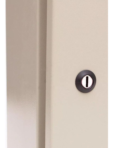 Fechadura Painel Quadro Elétrico Aço Fecho Fenda Lingueta Cor Preto