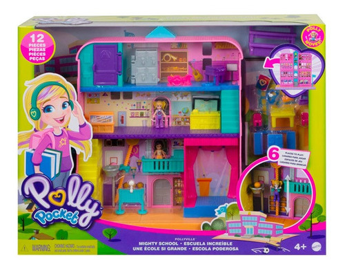 Polly Pocket Escuela Increíble De Mattel