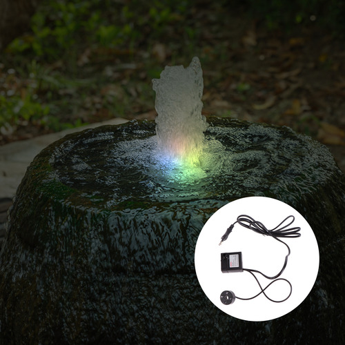 Potente Bomba De Agua Sumergible De 5 W Con Luz Led Ajustabl