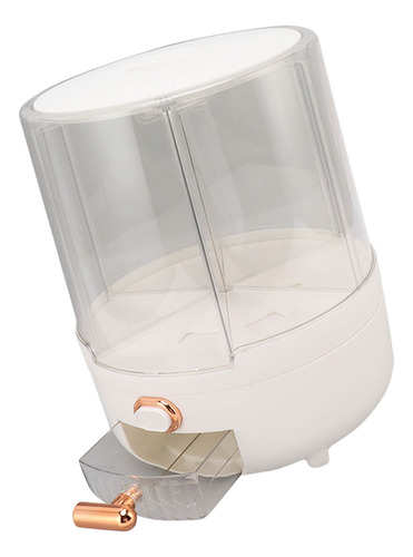 Dispensador De Granos Grande Con Rotación De 360°, Plástico