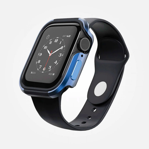 Case Aluminio Compatible Apple Watch 40 / 44mm Wiwu Azul