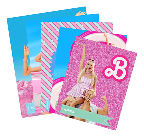 Kit Imprimible Carátulas Imprimibles Barbie: La Película
