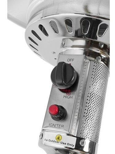 Imagen 4 de 10 de Calefactor Hongo Estufa Exterior Daewoo Patio Gas Sombrilla