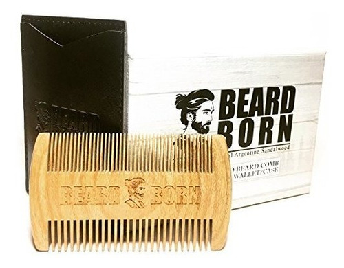 Peines Para Barba Y Bigot Beard Comb And Men's Grooming Kit 