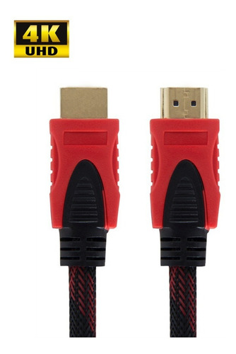 Imagen 2 de 4 de Cable Hdmi 15 Metros Premium Enmallado Doble Filtro