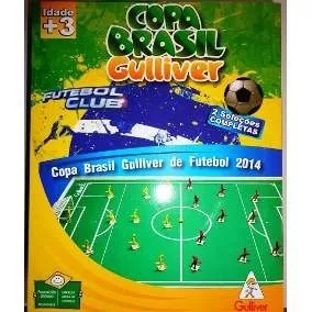 Jogo de Futebol - Futebol Club - Maleta - Brasil x Argentina - Gulliver