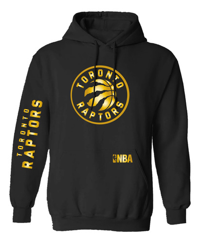 Sudadera Modelo Nba Toronto Raptors Gold & Silver