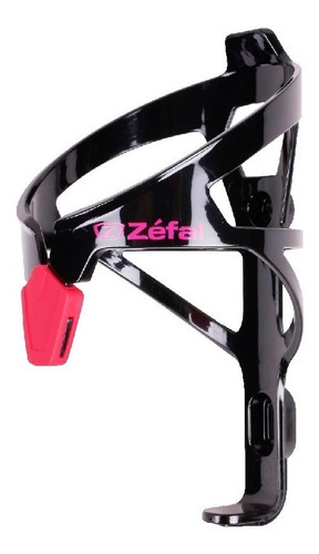 Porta Anfora Bicicleta Tecnopolímero Zefal Bicolor Pulse A2 Color Negro/Rosa