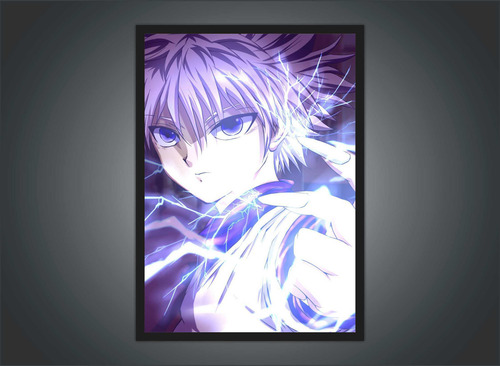 Dibujo de marco de anime Hunter X Hunter con marco G01