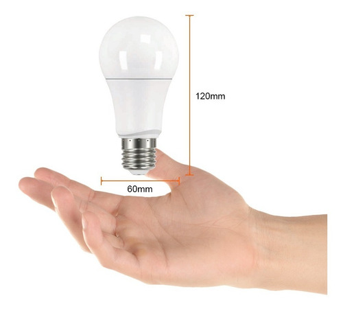 Imagen 5 de 6 de Bombillo Led Inteligente, 9w, Varios Tonos De Luz