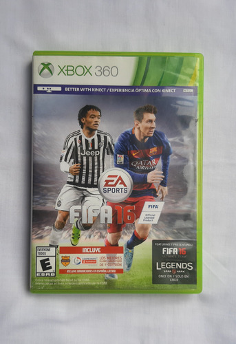 Fifa 16 Xbox 360 Físico Usado