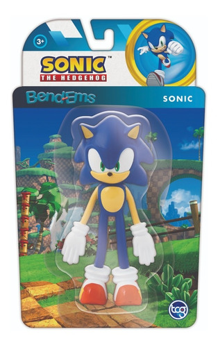 Muñecos Sonic Bend-ems Originales