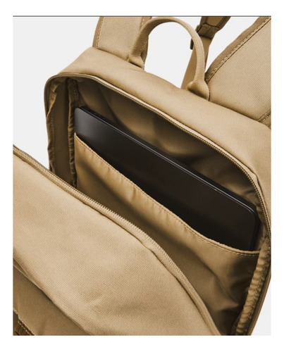 Mochila Under Armour Triumph Campus Portalap Repelente Marrón Claro Liso