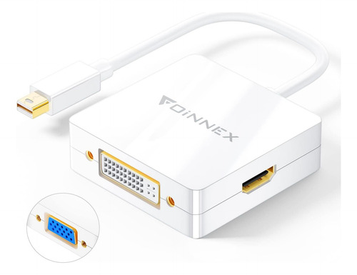 Mini Displayport To Hdmi Dvi Vga Adapter, Converter Of A