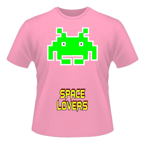 Playera Space Invaders Retro Gamer Atari Niño Dama Caballero