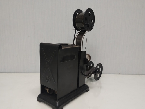 Antiguo Proyector De Cine Juguete Aleman 35 Mm A Manivela (Usado)