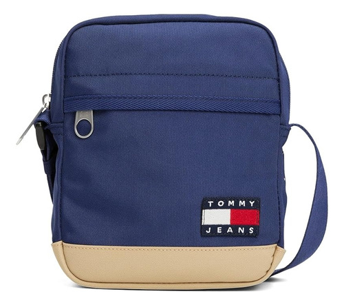 Cartera Deportiva Tommy Jeans Essential Importada Original Azul