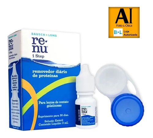 Imagem 1 de 4 de Renu 1 Step 3ml Removedor Diário De Proteína