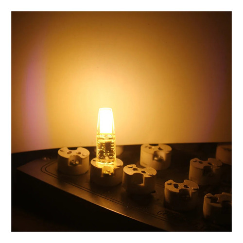 10 Unids/lote G4 Ac Dc 12v Bombilla Led Regulable Lámpara
