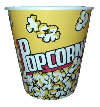 Cubeta Para Palomitas Popcorn Pack 4 Piezas P/ Cine En Casa