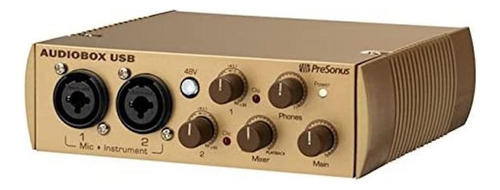 Interface de áudio PreSonus AudioBox USB USB gold