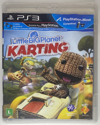 Little Big Planet Karting - Ps3 - Original - Mídia Física (Usado)