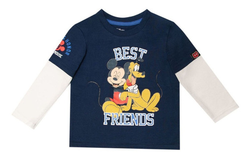 Polera Niño Disney Best Friends Mickey