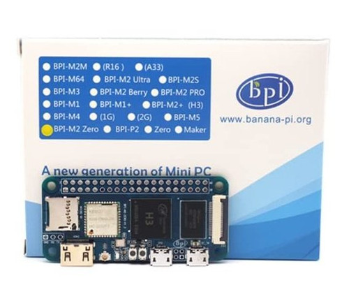 Banana Pi M2 Zero Open Source Singal Board Computadora 512mb