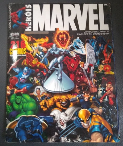 Heróis Marvel - Album De Figurinhas 2005