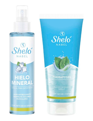 Hielo Mineral + Gel Tópico Therapygel Shelo