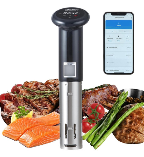 Máquina Sous Vide Con Control De Aplicación Bluetooth Wi-fi 