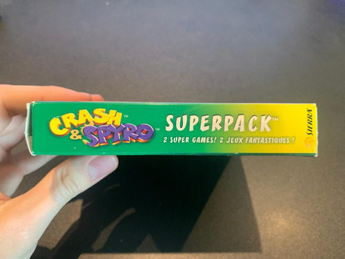 Crash And Spyro Superpack Game Boy Advance (Usado)