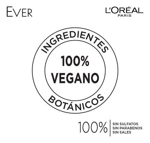 Shampoo L'oréal Paris Ever Pure Volume 250 Ml 100% Vegano