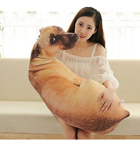 Xiaohong Almohada 3d Para Perro, Cojín De Peluche, Cojín De