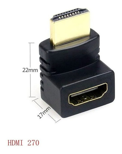 Adaptador De Angulo Hdmi 270 Grados