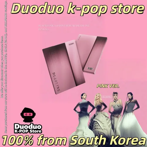 Blackpink 3rd Mini Album [deadline] Pink Ver. | Parcelamento sem juros