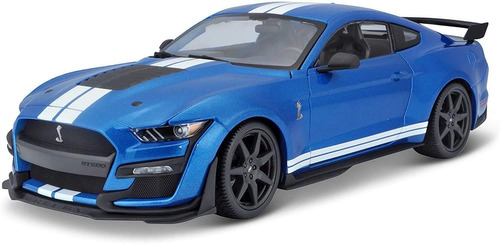 1 18 Es Ala De 2020 Fo D Mustang Shelby Gt500 Azul Fund...