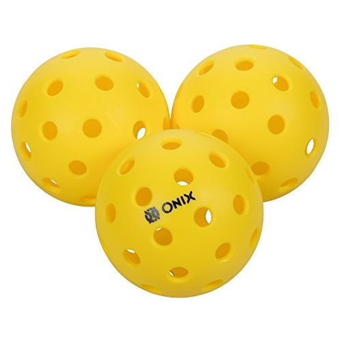 Bolas Pickleball Al Aire Libre Onix Pure 2 - (paquete De 3)