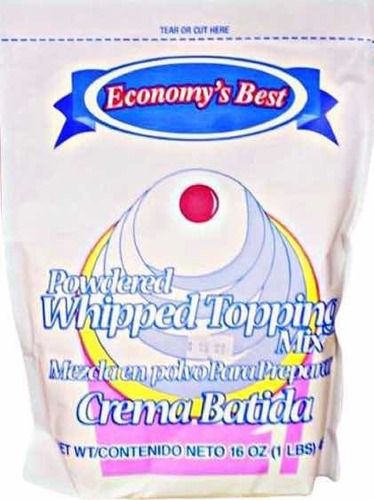 Crema Batida Economy S Best 1 Lb (caja 12s)