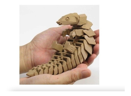 Archivo Digital Stl Articulados-pangolin Print 3d V034