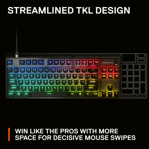Steelseries Apex 9 Tkl Teclado Mecánico Para Gaming