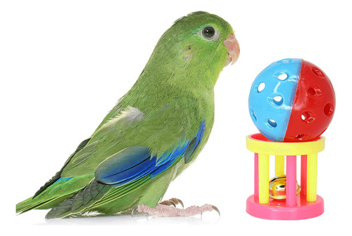 Conjunto Birds Toys Colorful Foot Rolling Versatile Parrot T
