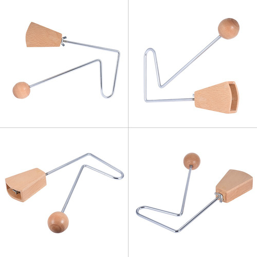 Imagen 4 de 6 de Madera Musical Beat Vibraslap Instrumento De Percusión Niñ